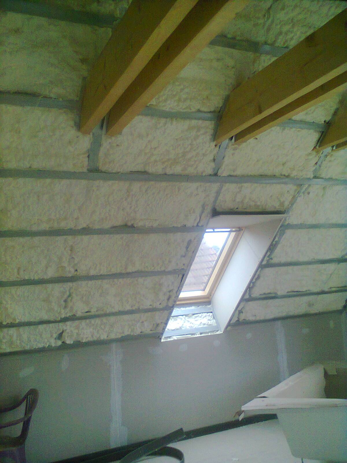 Zateplení podkroví Dzbel