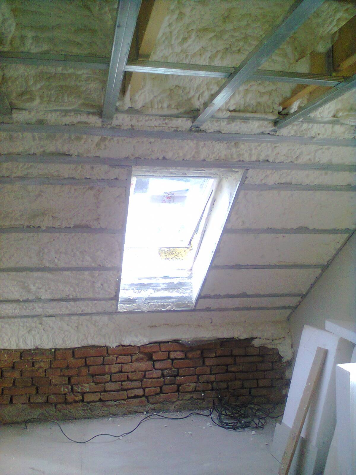 Zateplení podkroví Ludmírov